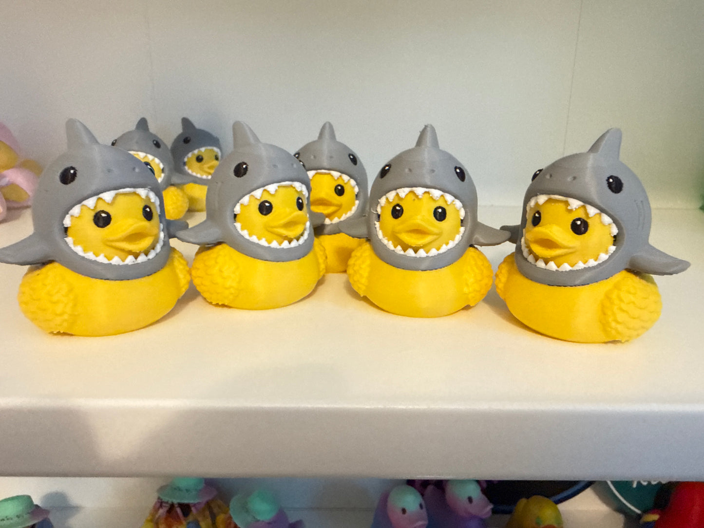 Shark Duck Cruise Duck ā 3D set of 5