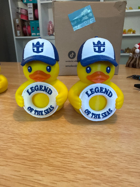 Royal Ship Duck- Set of 2 ****please add ship name***