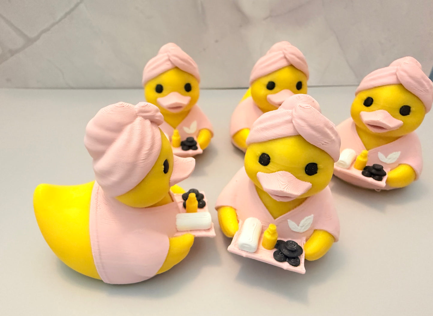 Spa Worker Duck