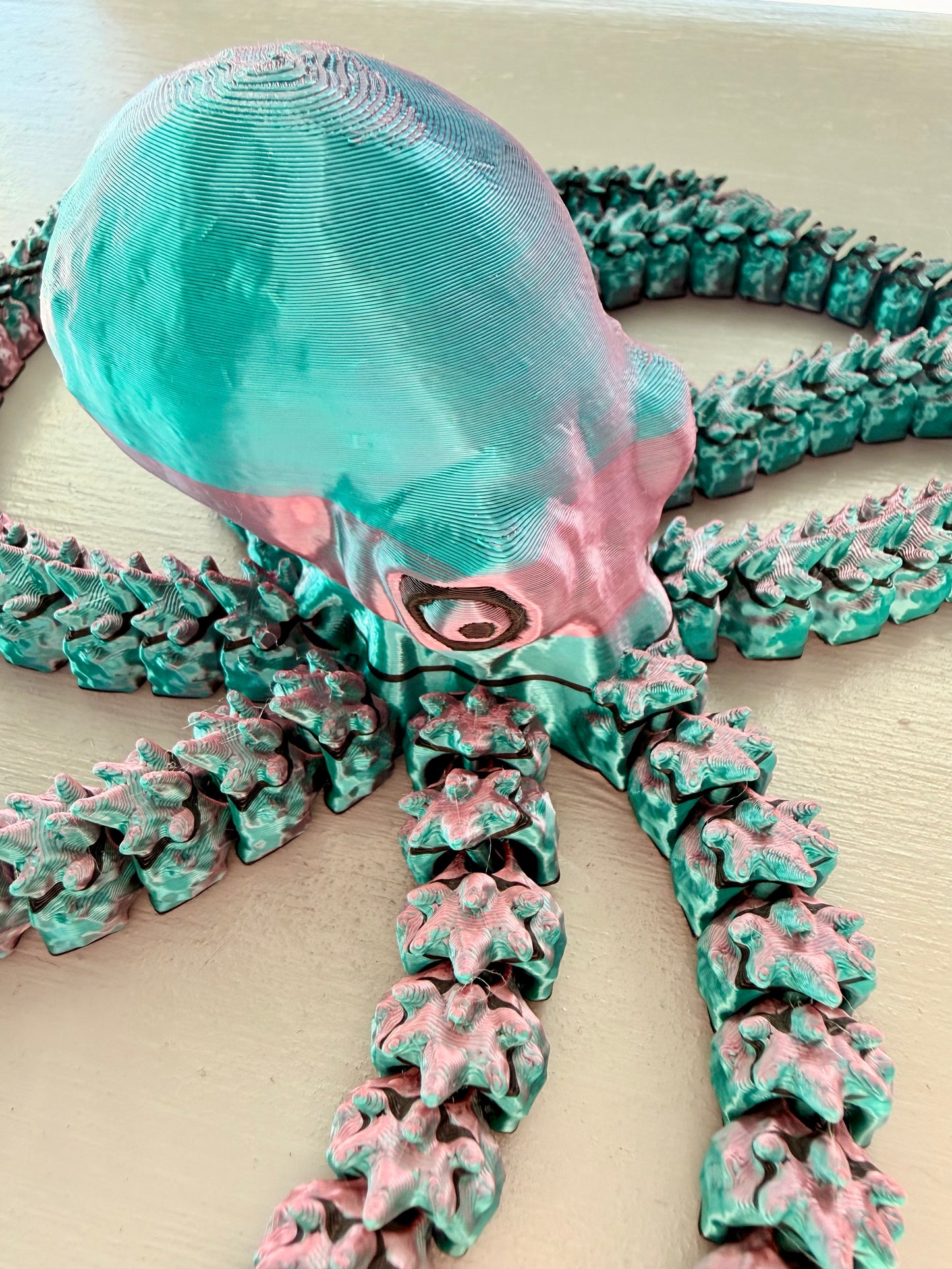 Articulated Kraken Octopus – 3D Printed Flexi Sea Creature