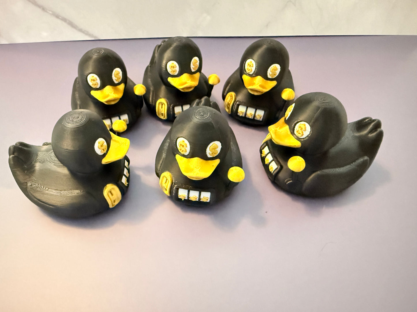 Lucky Slot Machine Duck – 3D Printed Casino Duck -Set of 6