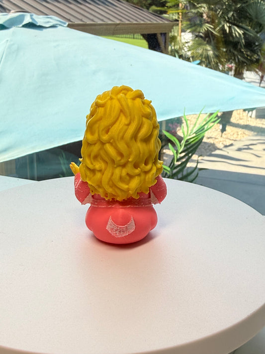 Dolly Duck – 3D Printed Country Diva**DELAYED SHIPPING DUE TO DEMAND!!!