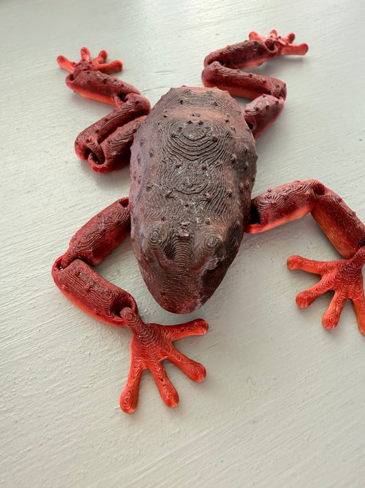 Articulated Frog – 3D Printed Flexi Toy