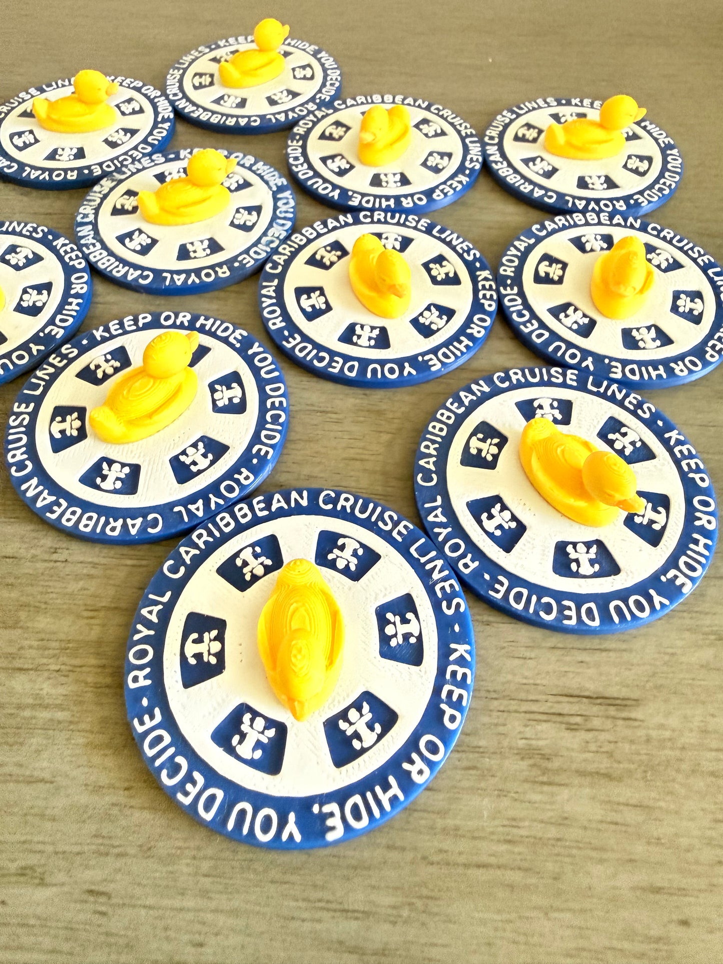 RC Cruise Hide-A-Duck Tokens – Fun Duck Hiding Game Pieces