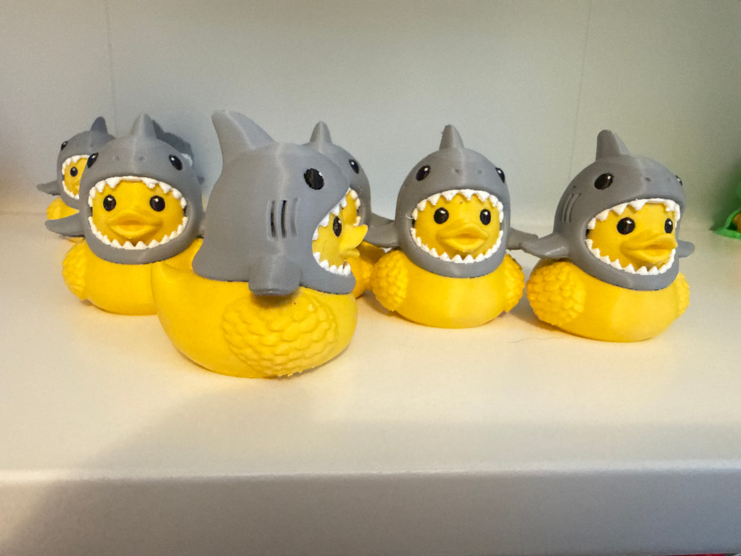 Shark Duck Cruise Duck – 3D set of 5