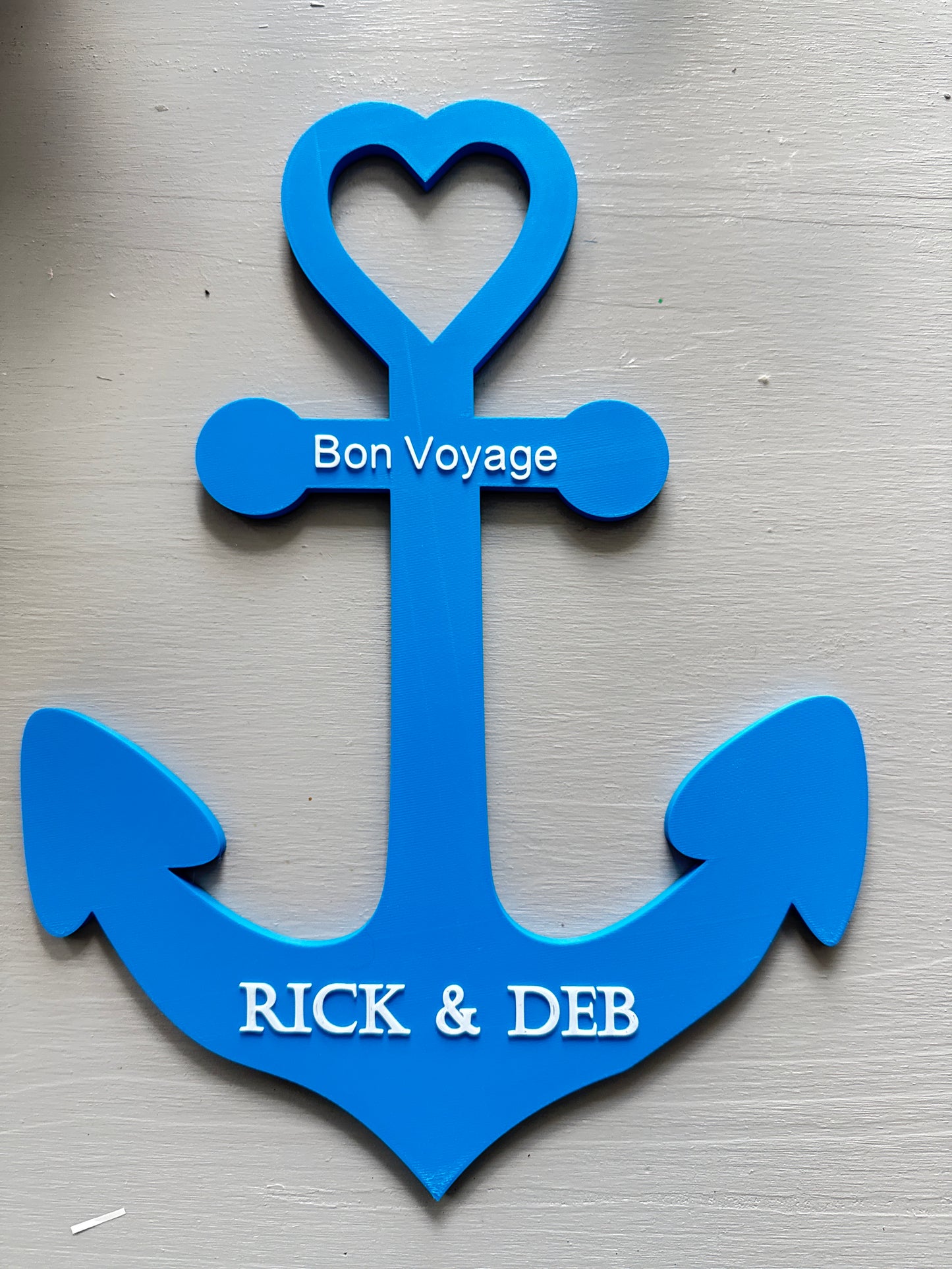 Heart Anchor Custom Magnet