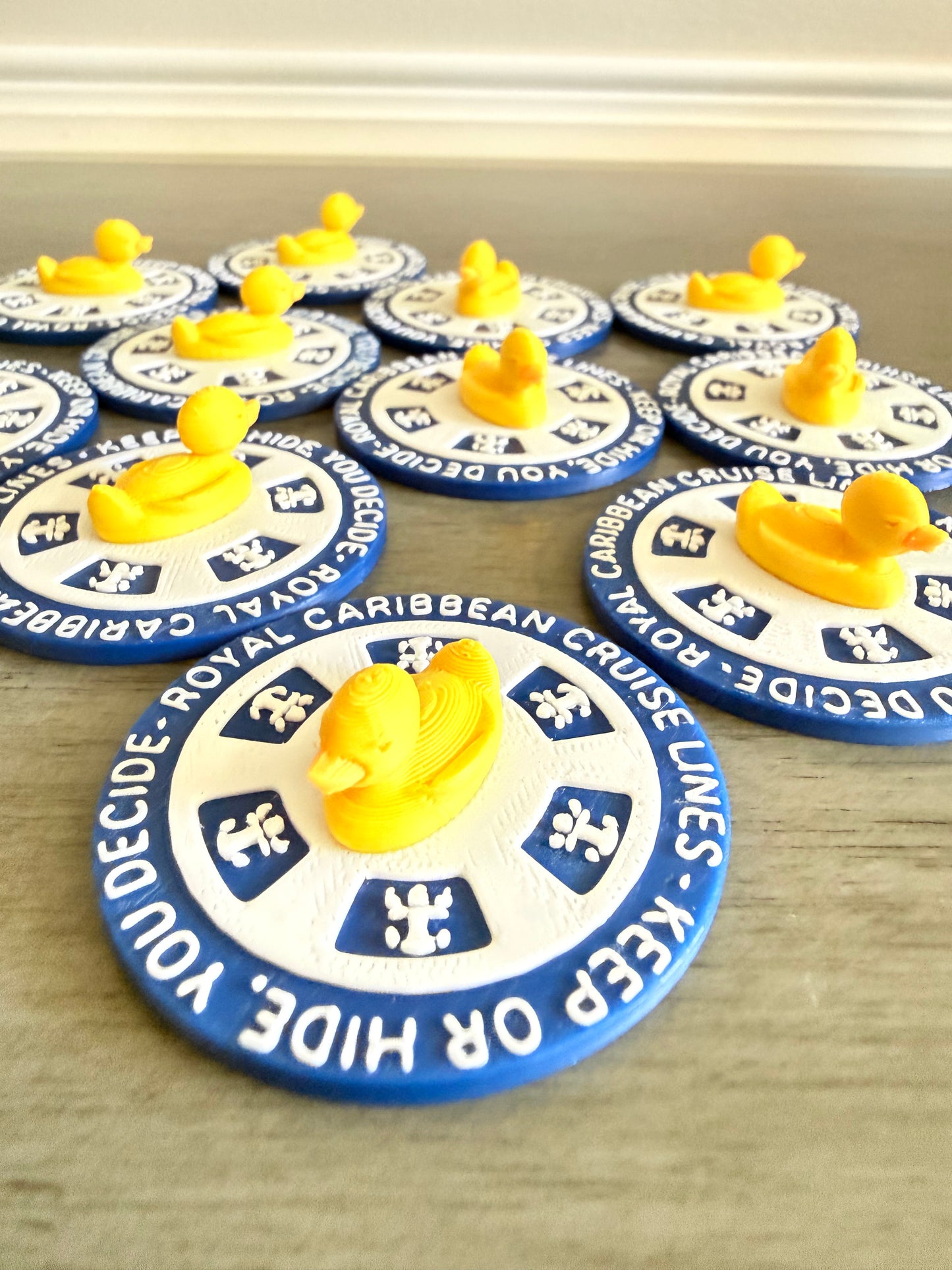 RC Cruise Hide-A-Duck Tokens – Fun Duck Hiding Game Pieces