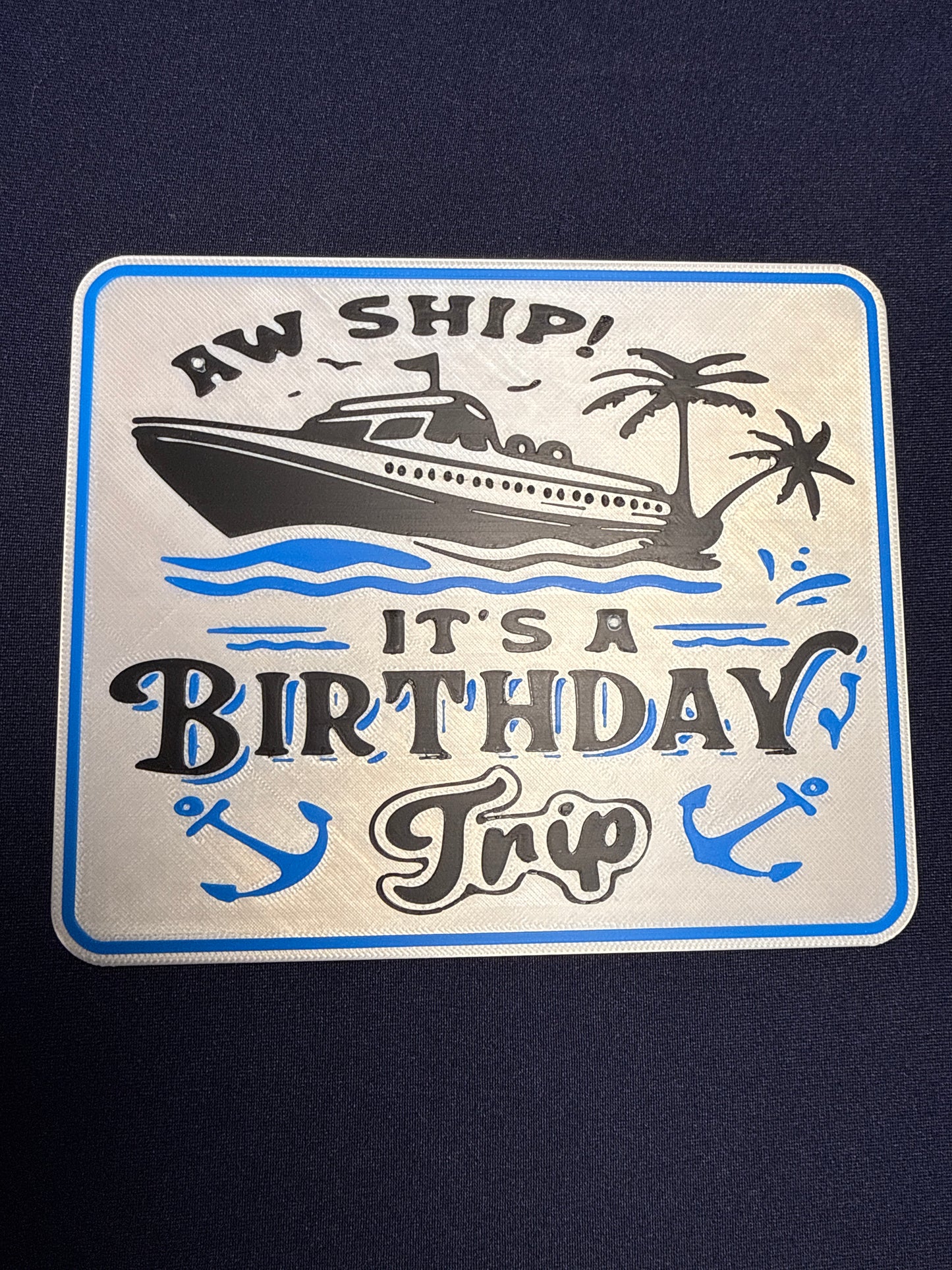 Magnetic Birthday Sign