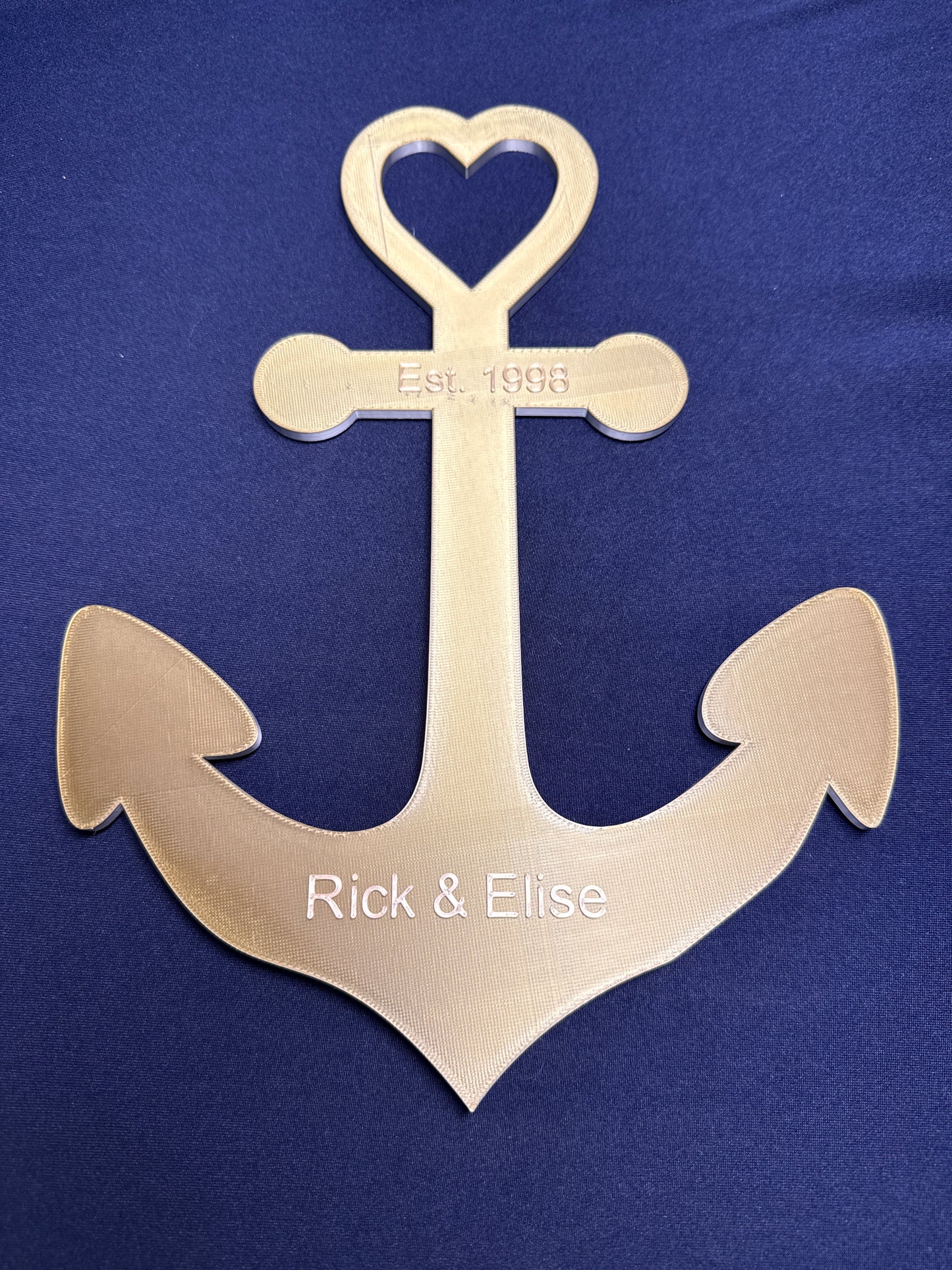 Heart Anchor Custom Magnet