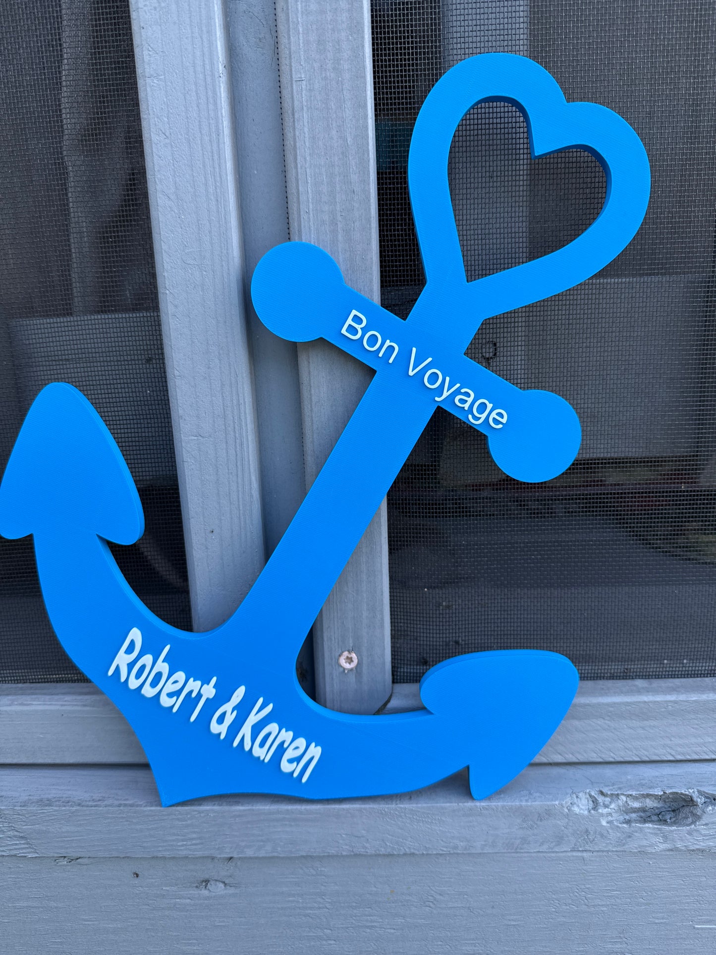 Heart Anchor Custom Magnet