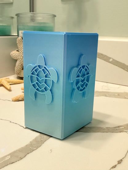 Coastal Sea Turtle Soap Dispenser Cover
