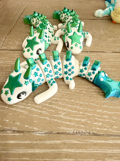 🌟 Articulated Star Dragon – 3D Printed Flexi Fantasy Creature