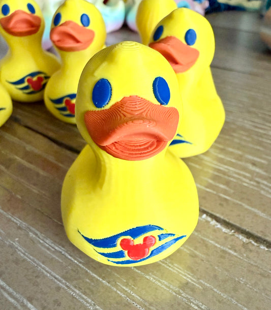 3D Printed Cruise Duck DCL inspired. Set of 6