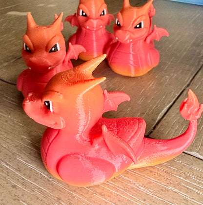 Fire Dragon Duck – 3D Printed Charizard