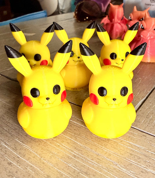 One 3D printed Pikatchu Duck