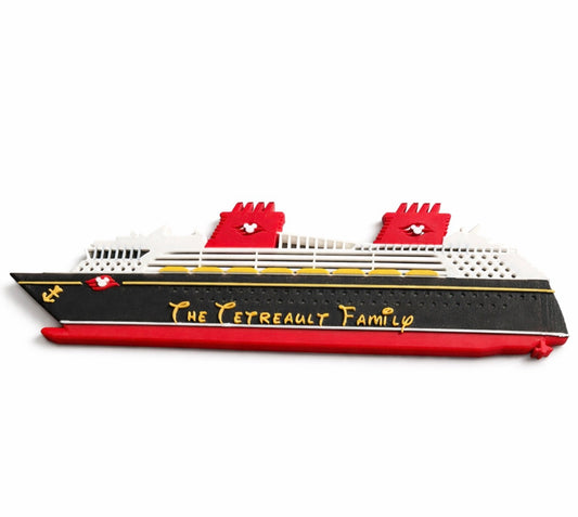 Personalized Disney Cruise Ship Family Name Sign – Custom Cruise Decor