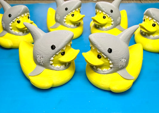 Shark Duck Cruise Duck – 3D Printed Hide & Seek Cruise Duck set of 6