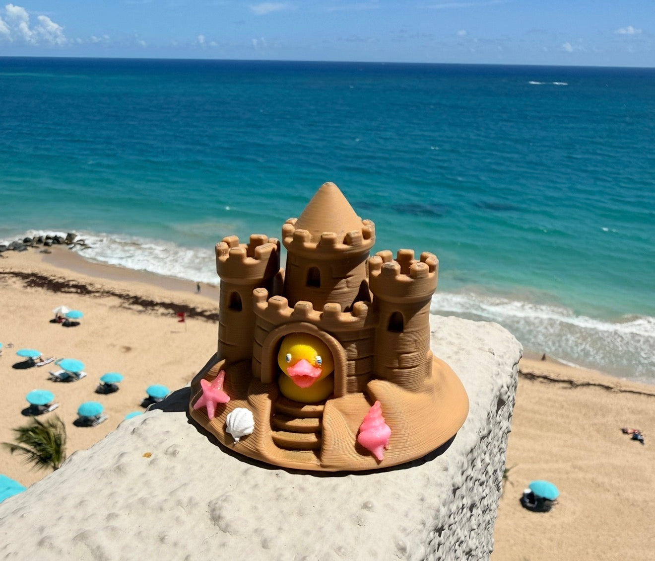 Duck Sand Castle - The Ultimate Beach Hideaway! 🏖️