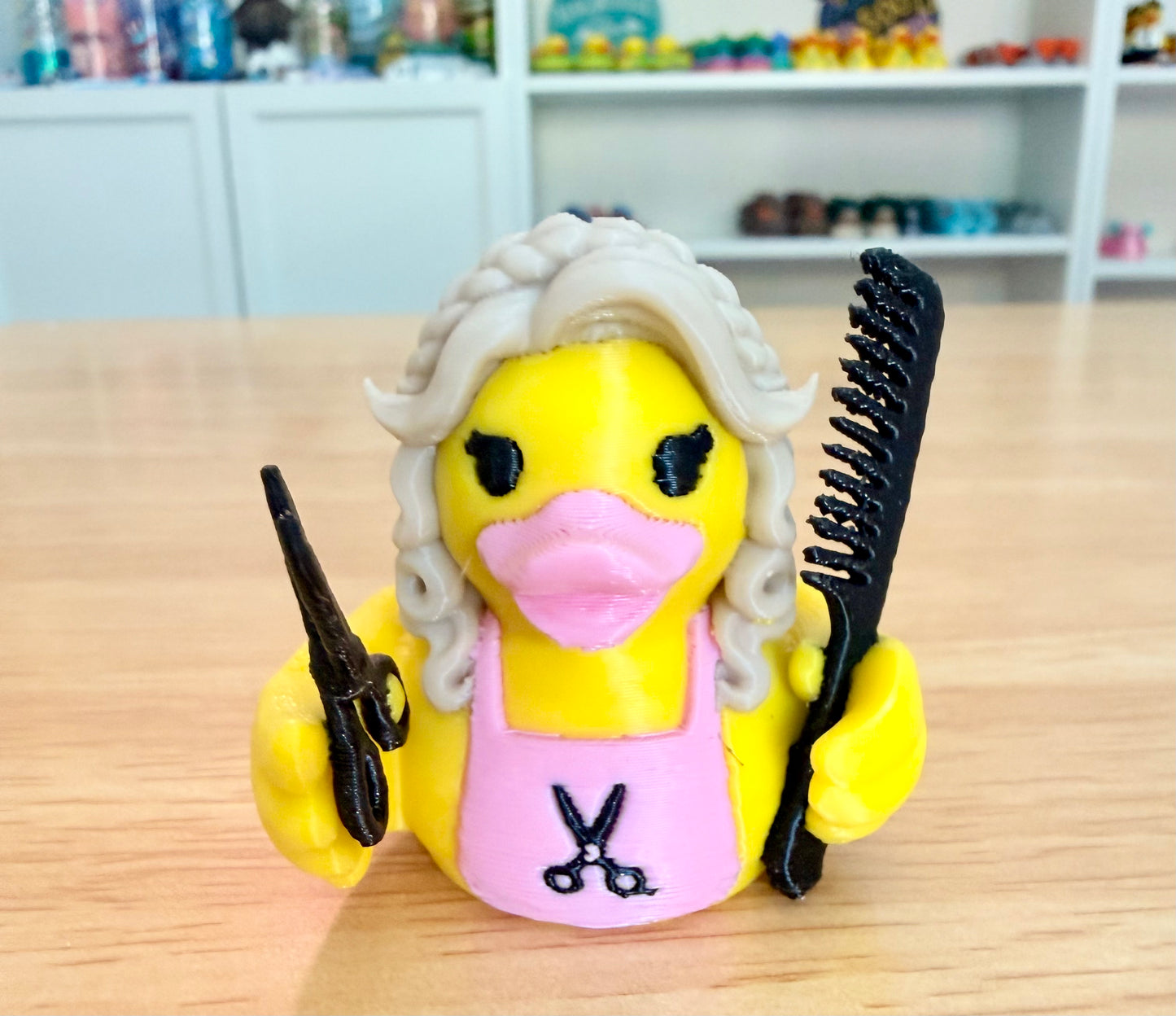 Hair Stylist Duck! *Please select hair color.
