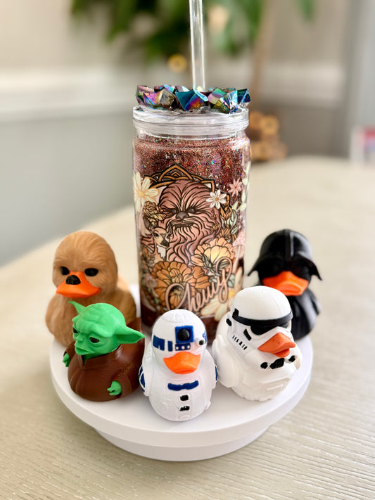 16oz. Chewy Tumbler with embellished top.