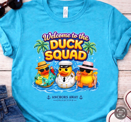 Welcome to the Duck Squad T-Shirt 🛳️🦆