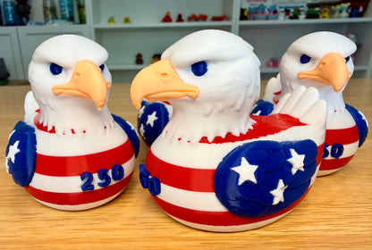 Patriotic Eagle Duck – 250 Years Edition Set of 4