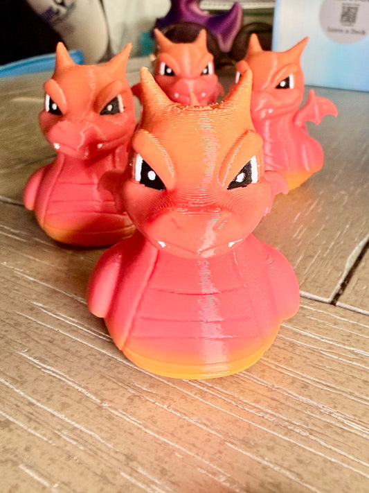 Fire Dragon Duck – 3D Printed Charizard