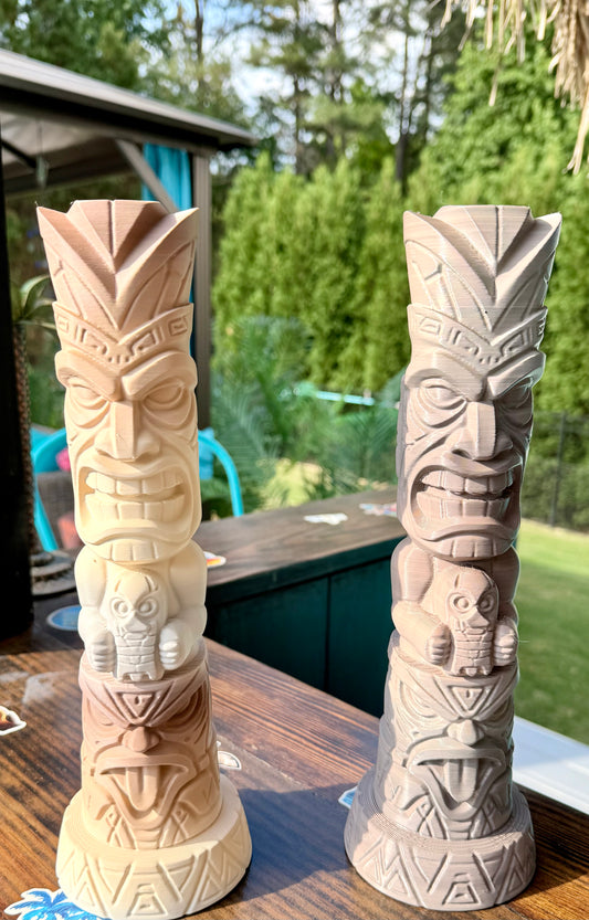 Tiki Totem Statue – Tropical Island Décor