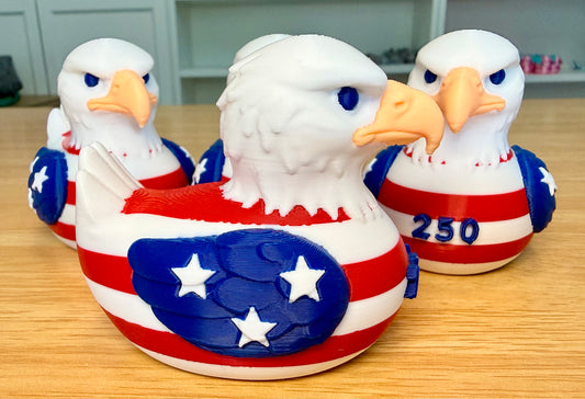 Patriotic Eagle Duck – 250 Years Edition Set of 4