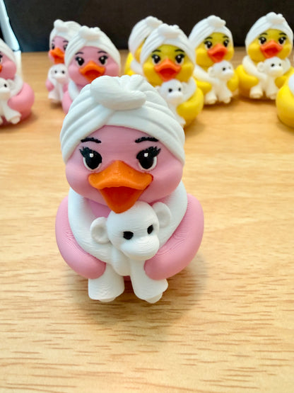 Spa Day Monkey Towel Animal Duck