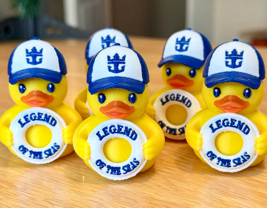 Royal Ship Ducks -Set of 5 *please add the ship name*