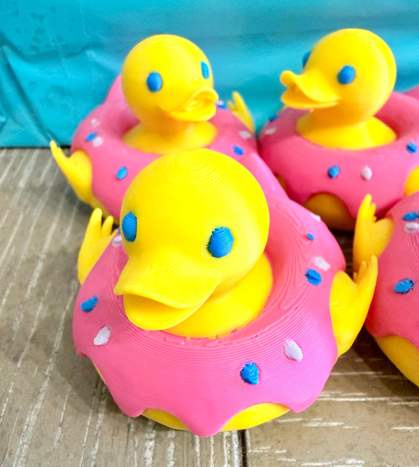 Sprinkle Donut Cruise Ducks-Set of 4