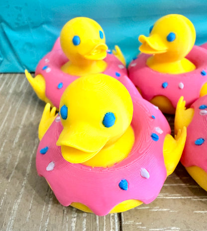 Sprinkle Donut Cruise Ducks-Set of 4