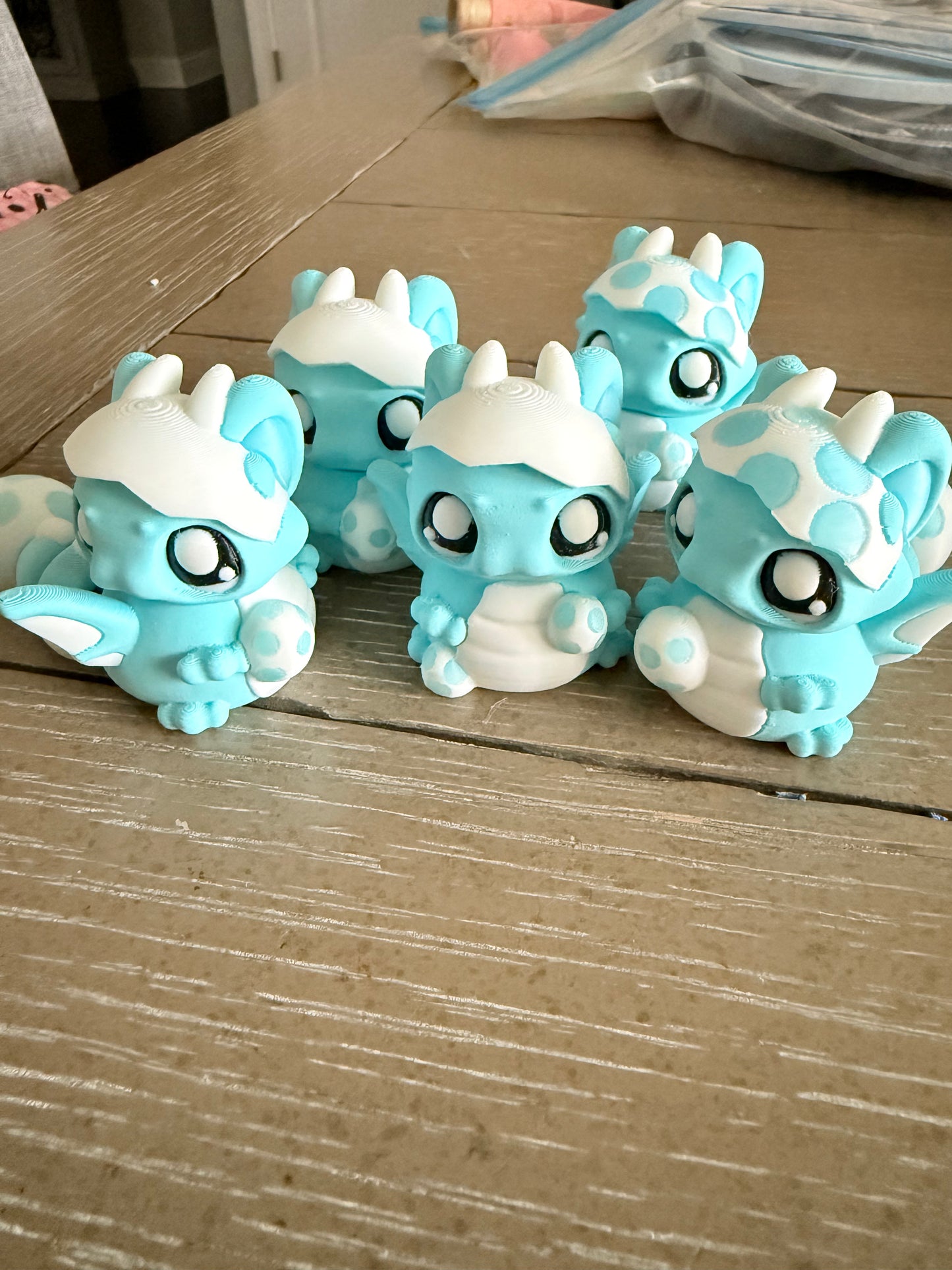 🐉 Hatching Baby Dragon – 3D Printed Fantasy Easter Decor