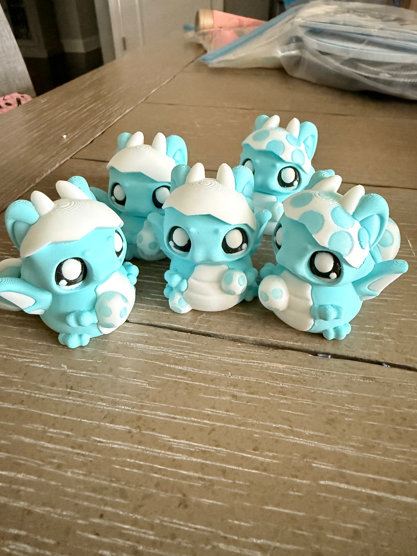 🐉 Hatching Baby Dragon – 3D Printed Fantasy Easter Decor