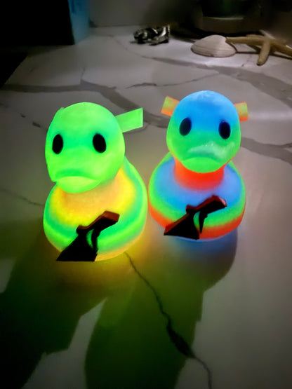 Glow Carnival Cruise Ducks-Set of 4
