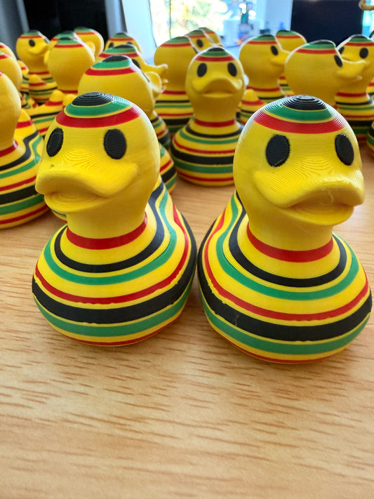 Striped Ducks set of 6