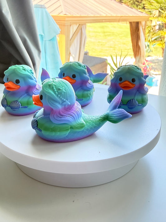 Mermaid Cruise Duck -Set of 5