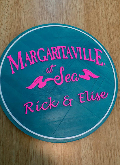 Margaritaville at Sea Personalize Cruise Door Magnet