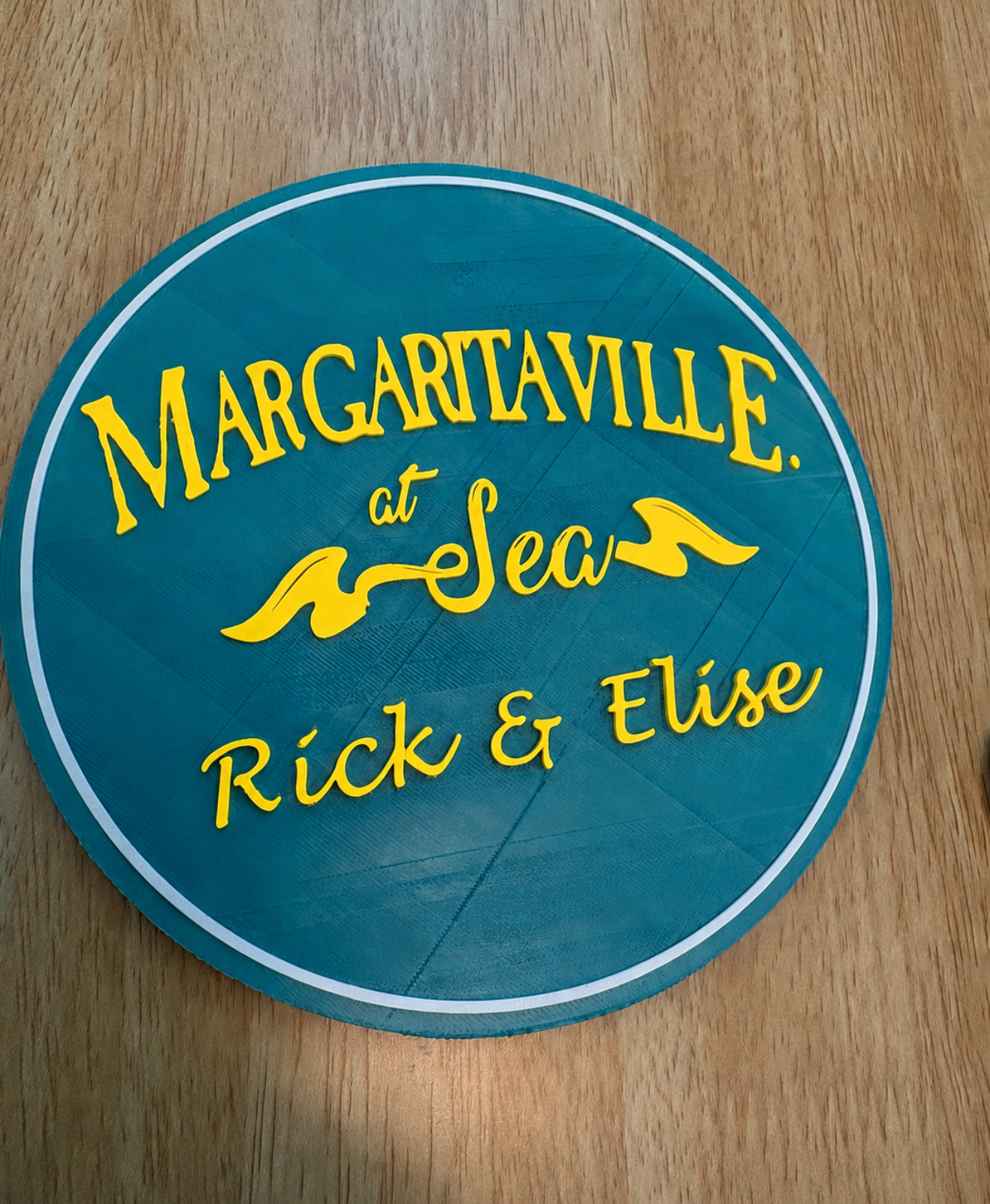 Margaritaville at Sea Personalize Cruise Door Magnet