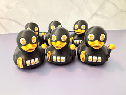 Lucky Slot Machine Duck – 3D Printed Casino Duck -Set of 6