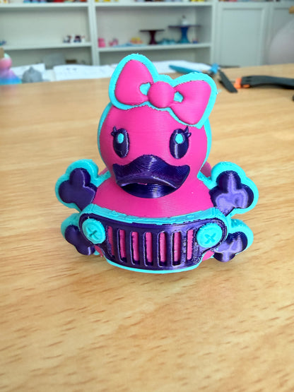 Sugar Skull 3D Duck