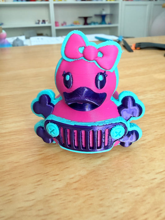 Sugar Skull 3D Duck