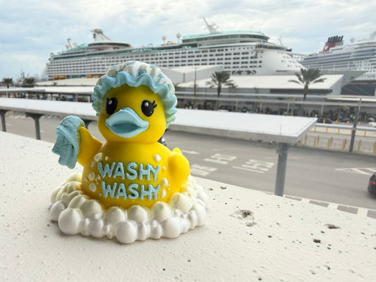 Washy Washy Duck-Set of 4