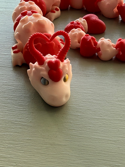 Heart Snake Fidget – Valentine Edition