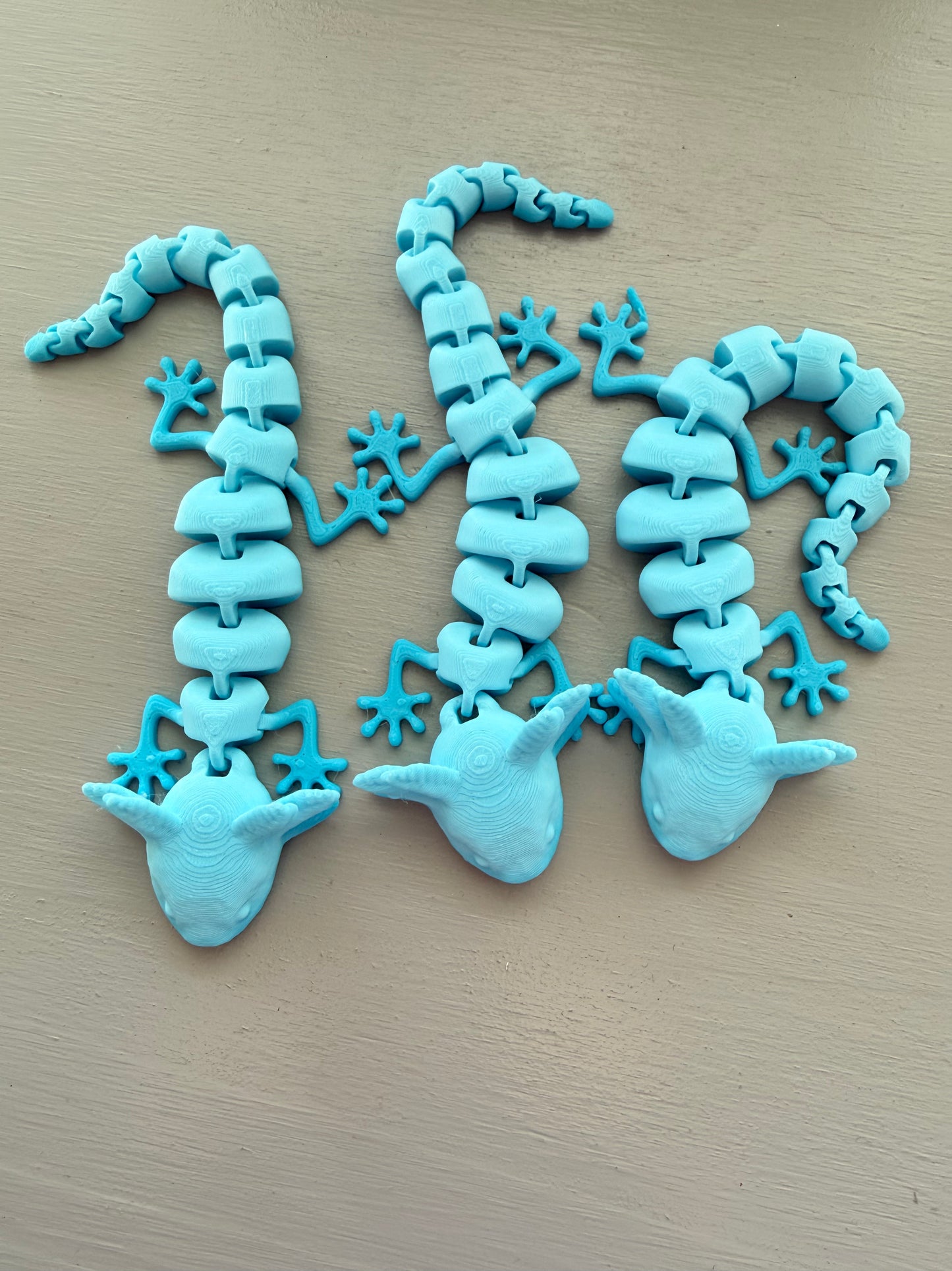 3-D Printed Axolotl