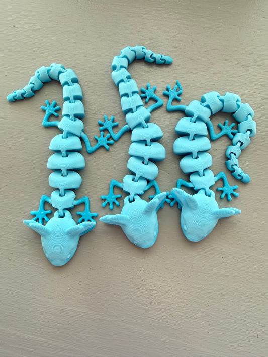 3-D Printed Axolotl