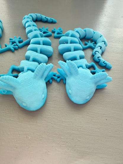 3-D Printed Axolotl