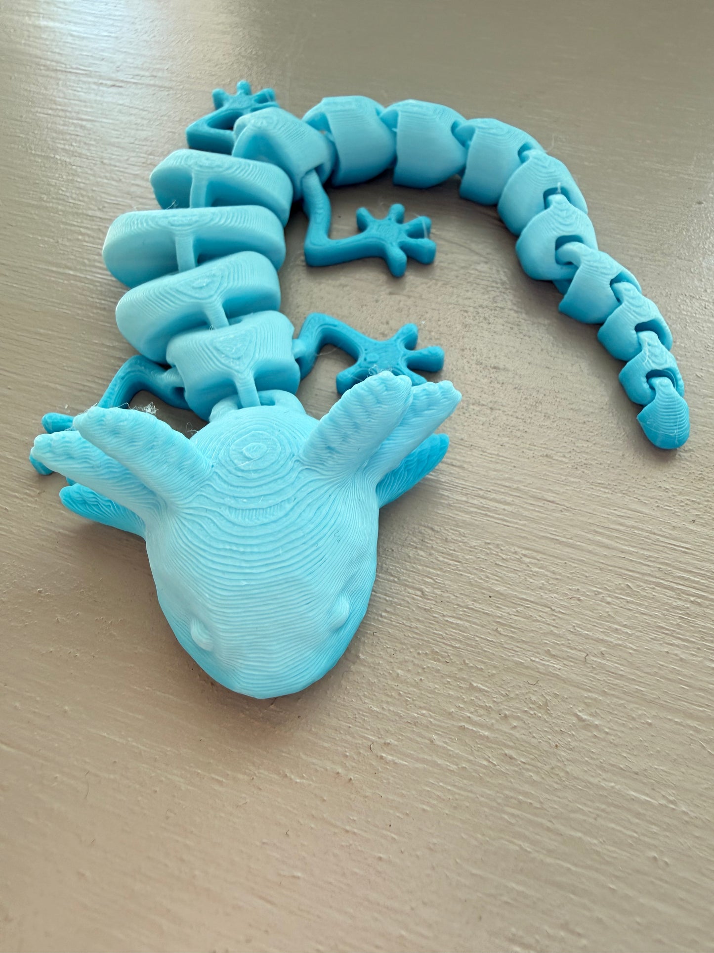 3-D Printed Axolotl