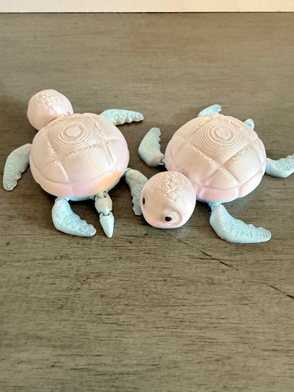 Articulated Sea Turtles